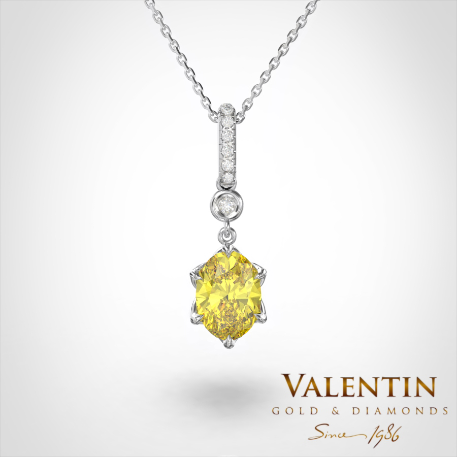 6934 Yellow Sapphire White