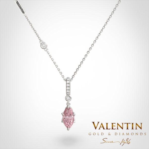 6935 Pink Tourmaline White 8 x 4