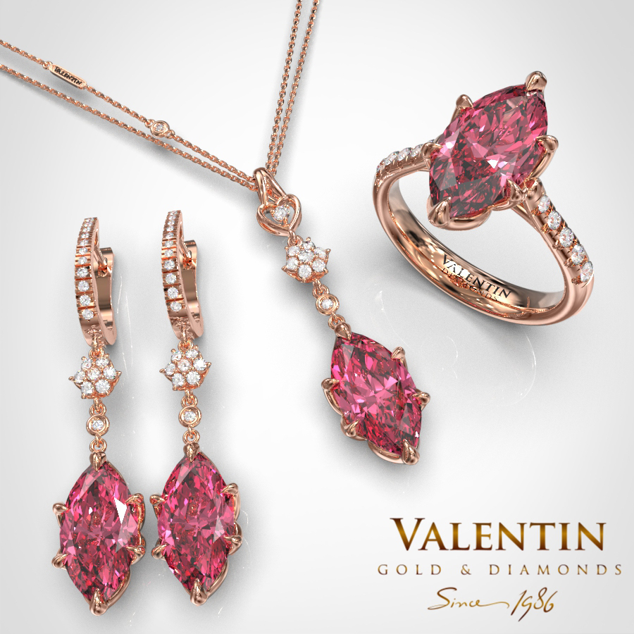 kompl legnal TOURM PINK ART rozov.229