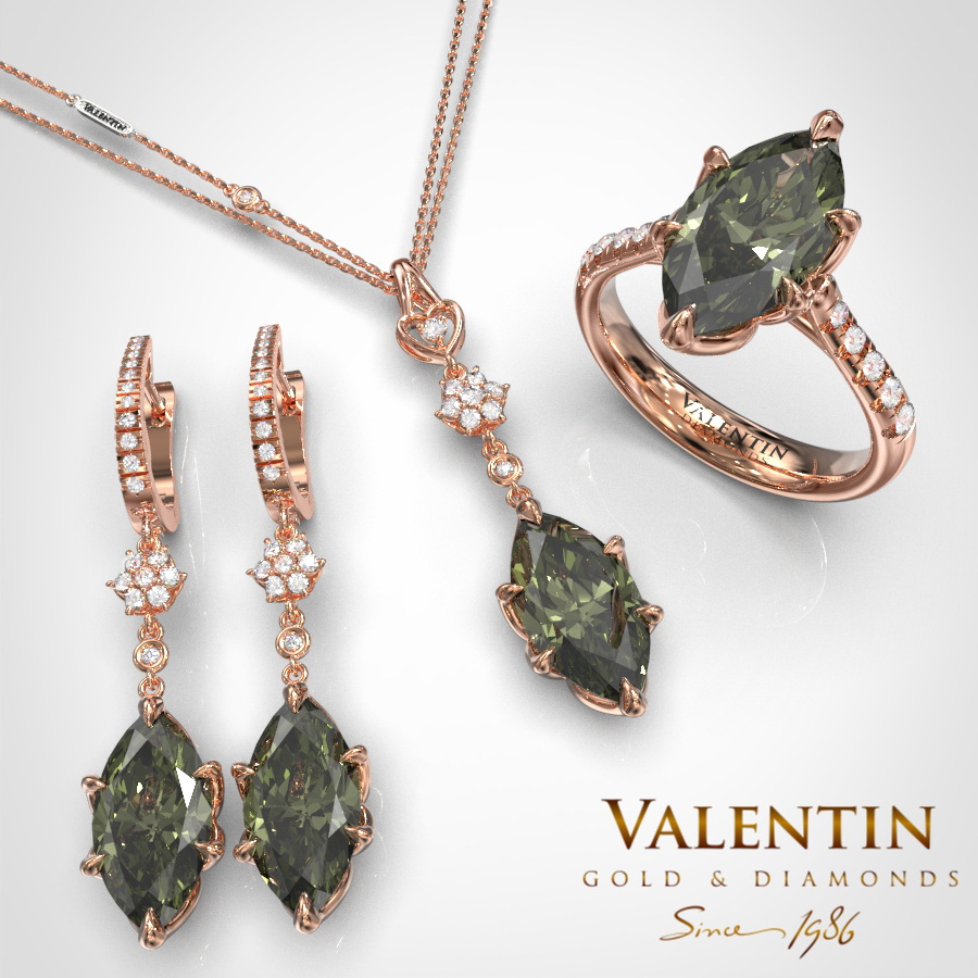 kompl legnal TOURM GREEN ART rozov.224