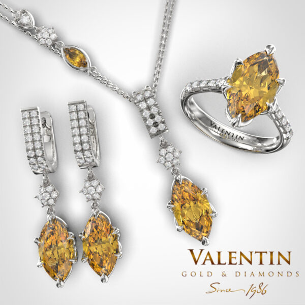 Art Citrine White Big