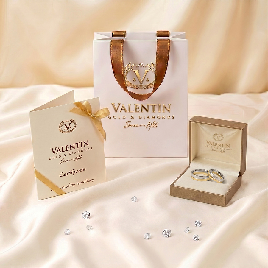 Златни сватбени халки 4335 5 4335 PACKAGING