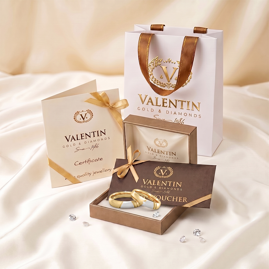 Златни брачни халки 4360 6 4360 PACKAGING