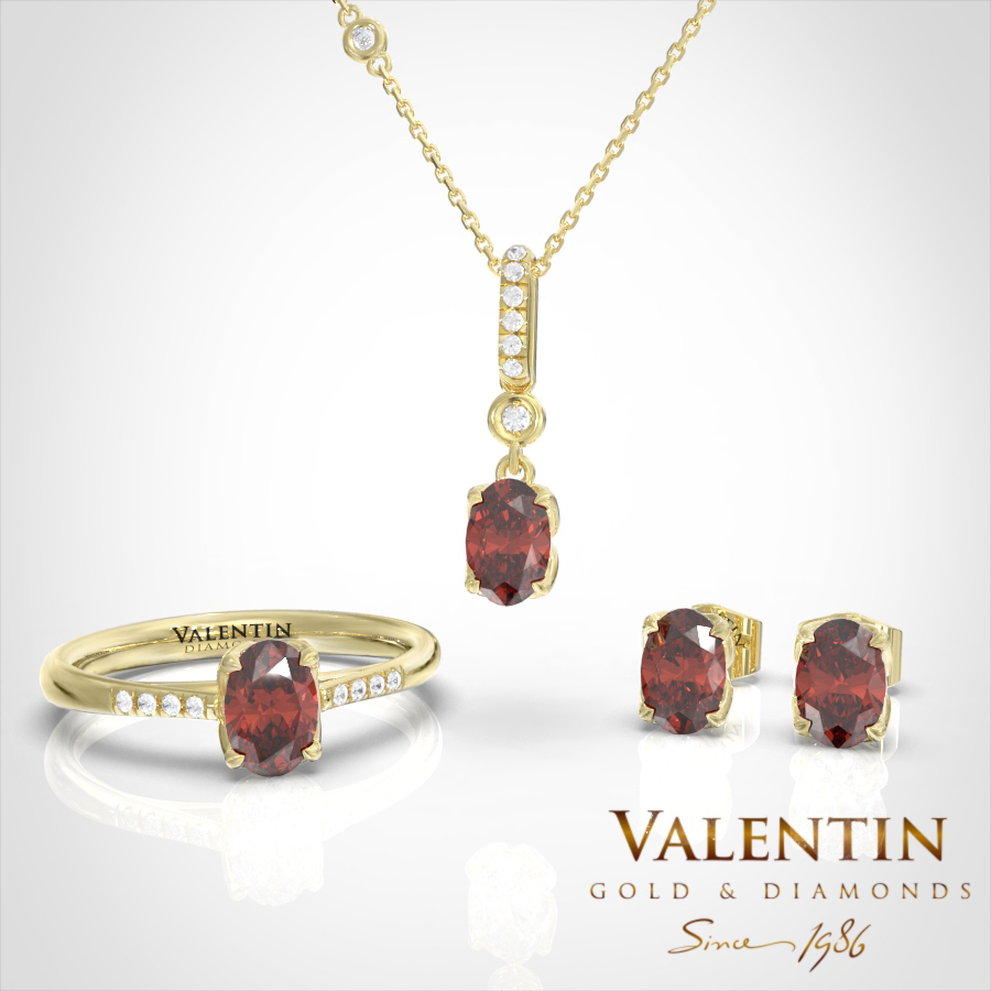 4761 6937 7615 Oval Amor Garnet Yellow 1