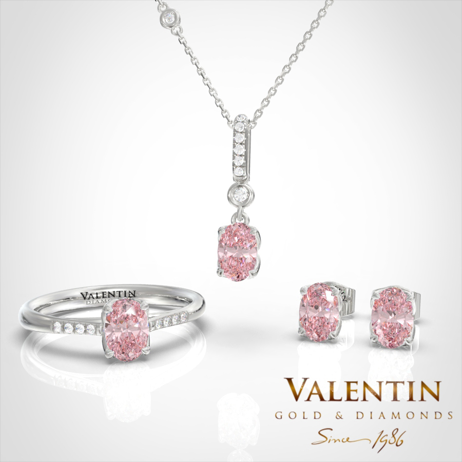 4761 6937 7615 Oval Amor Pink Sap White 1