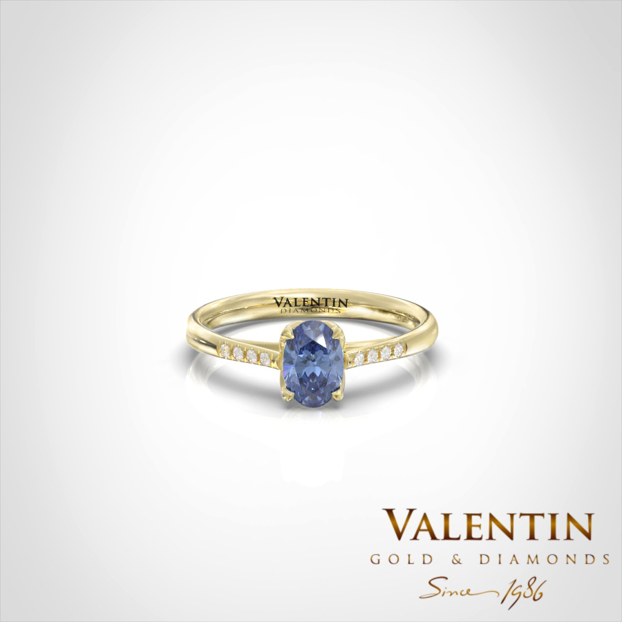 4761 Oval Amor Sap Yellow 2