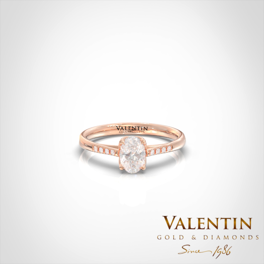 4761 Oval Amor Diamond Pink 2