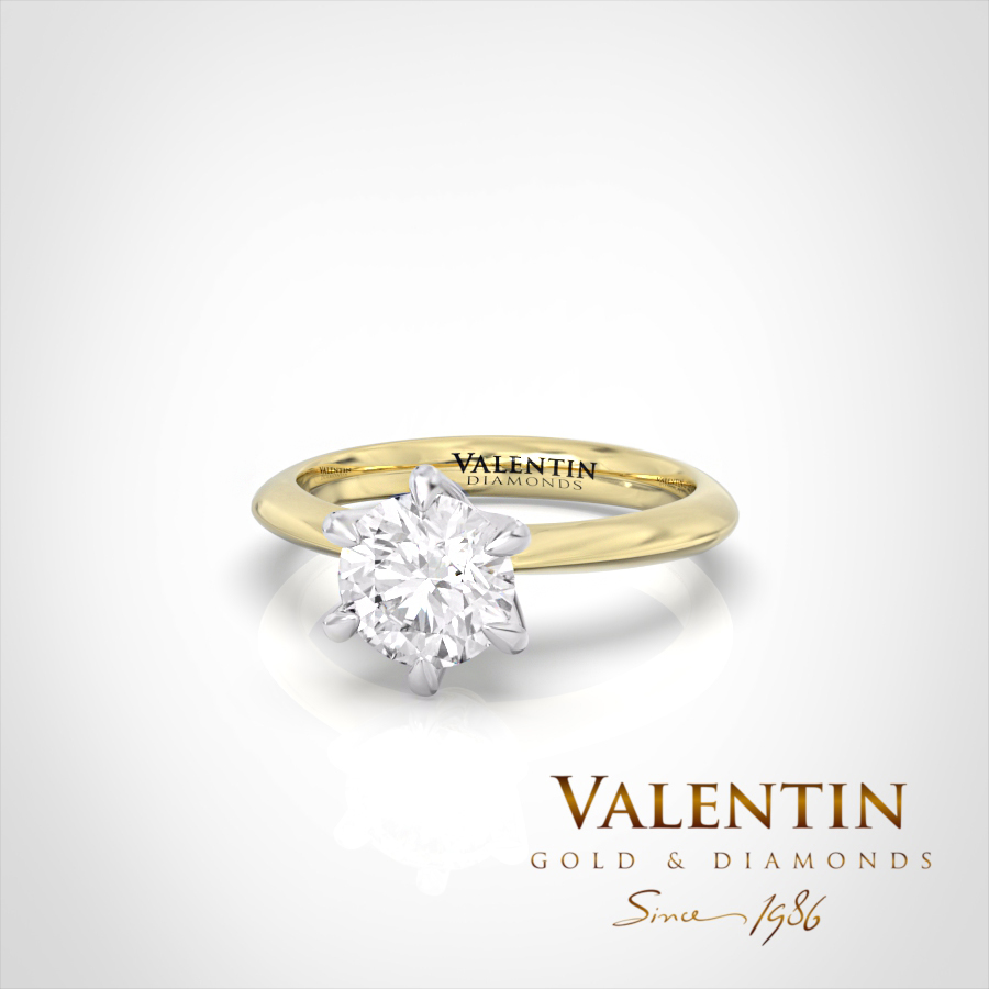 4722 1.00ct Yellow 4