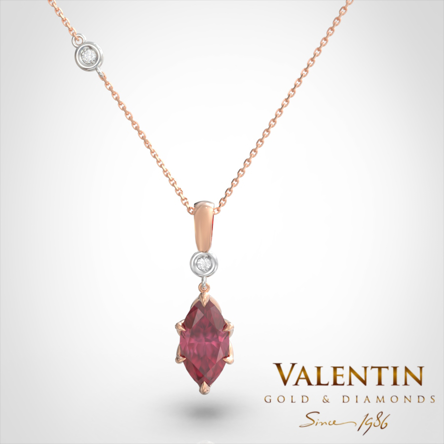 6935 Ruby Pink 10 x 5