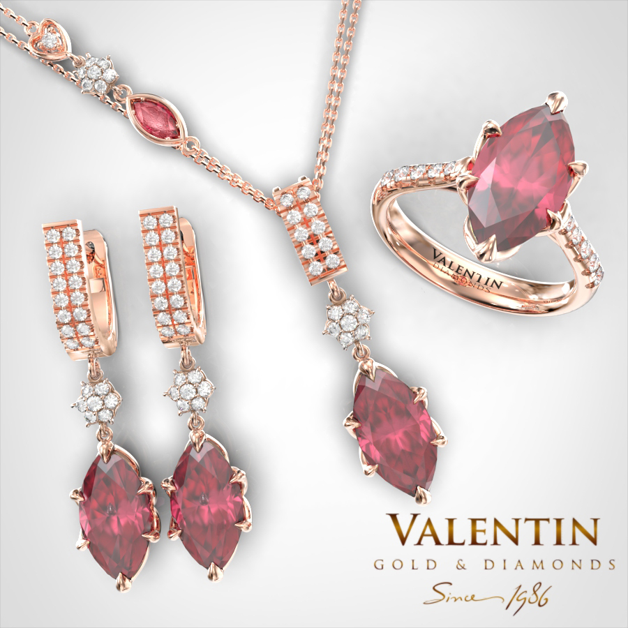 4758 6935 7614 Emotion Ruby Pink Big