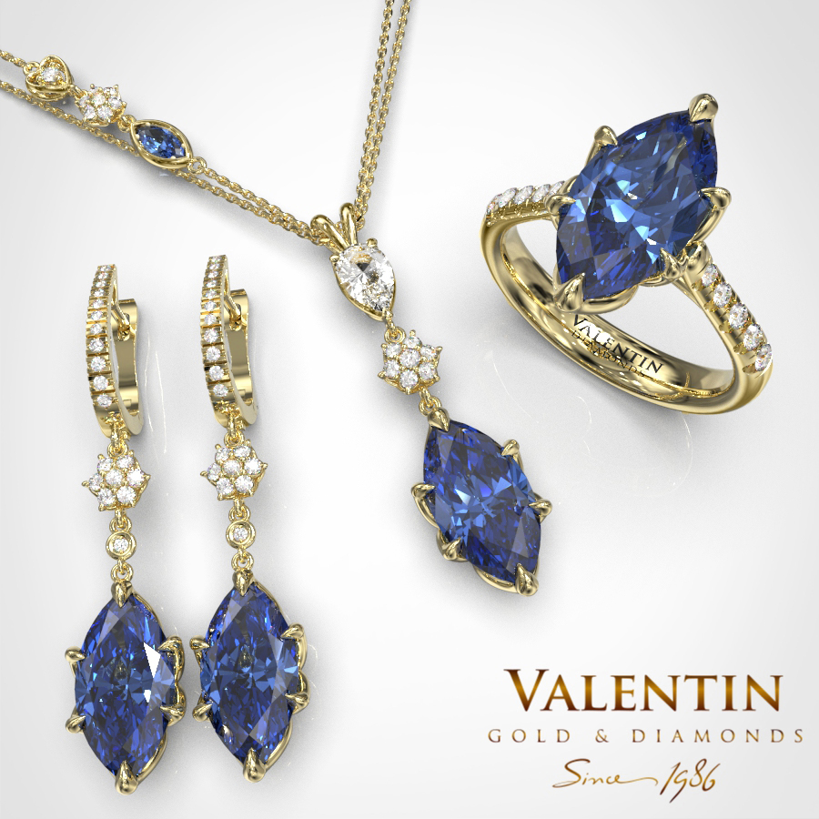 4758 6935 7614 Emotion Sapphire Yellow