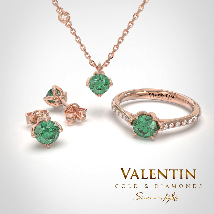 4761 6903 7581 Colourful Lotus Emerald Pink