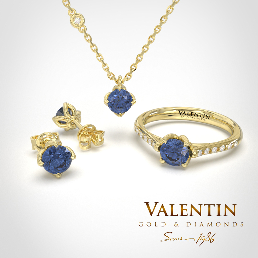 4761 6903 7581 Colourful Lotus Sapphire Yellow