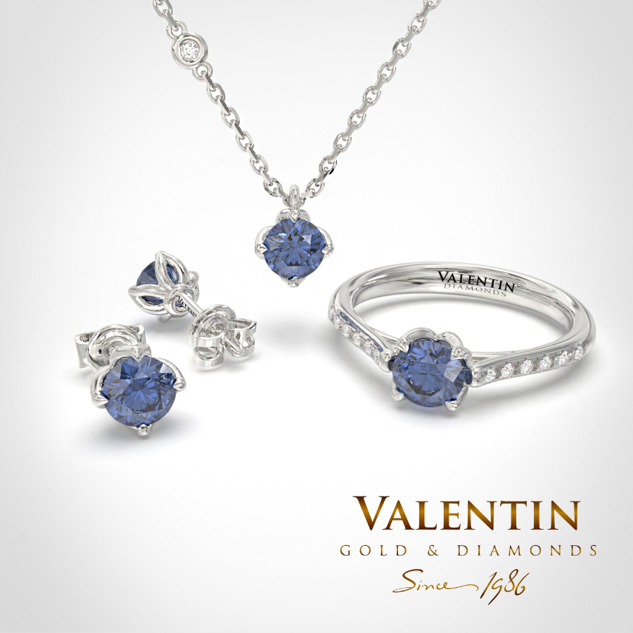 4761 6903 7581 Colourful Lotus Sapphire White