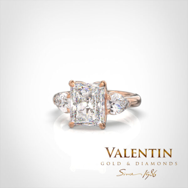 Дамски пръстен Radiant Diamond 4766 - Image 6