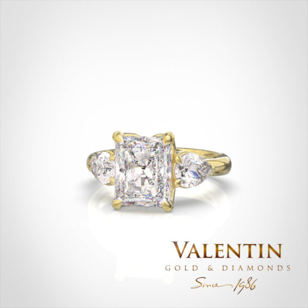 Дамски пръстен Radiant Diamond 4766 - Image 4