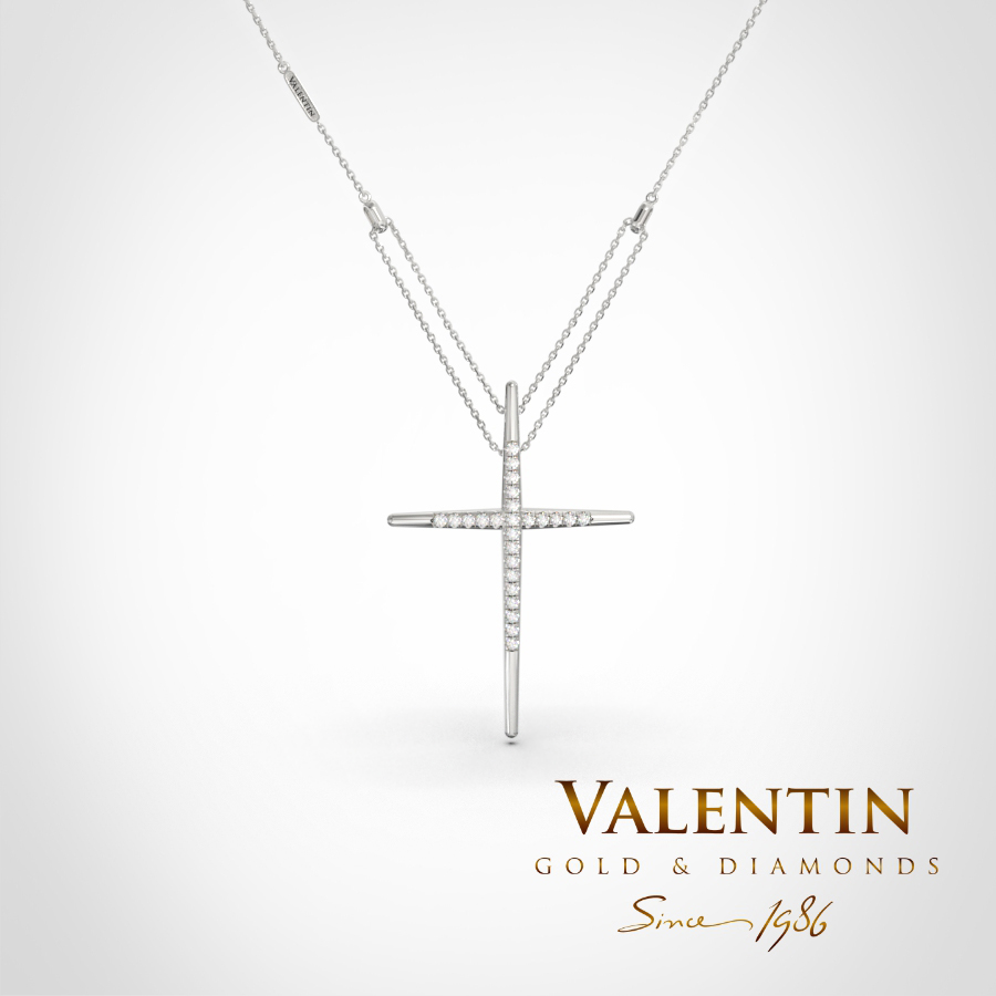 6942 White | Valentin Gold & Diamonds 6942 White