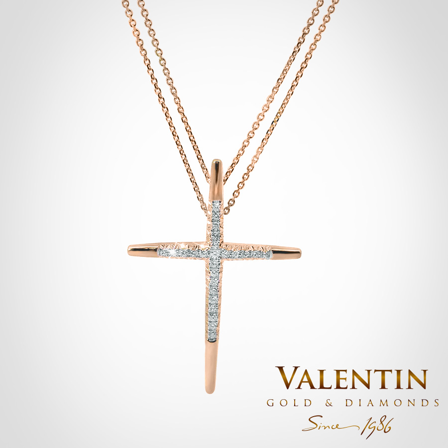 6942 Y LD 0.26 Pink | Valentin Gold & Diamonds 6942 Y LD 0.26 Pink