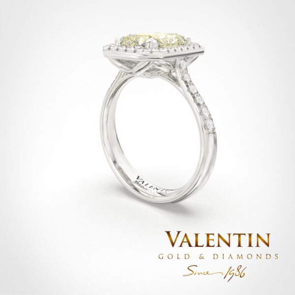4769 Radiant White 2ct 4 Yellow