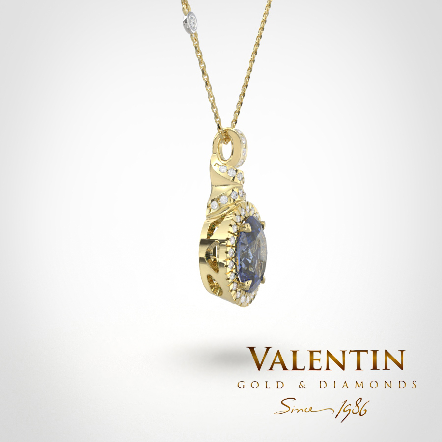 6567 Ti amo Sapphire Yellow 2