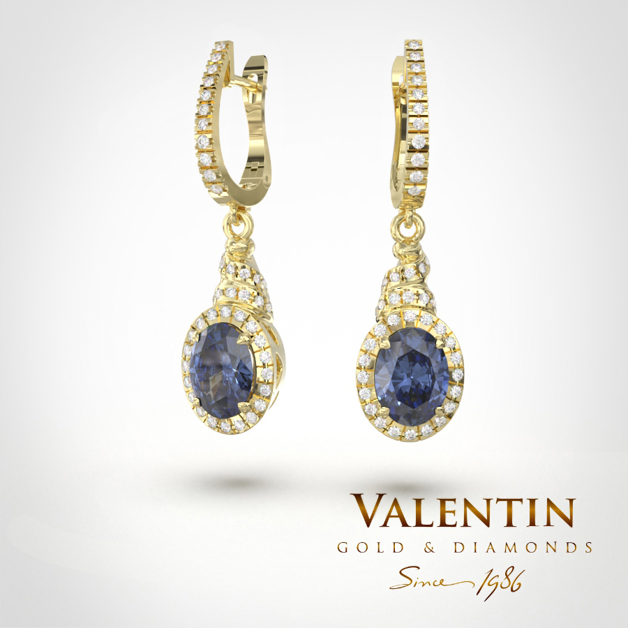 7434 Ti amo Sapphire Yellow 2