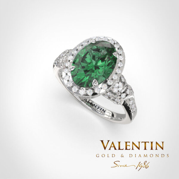 4477 Ti amo Emerald White