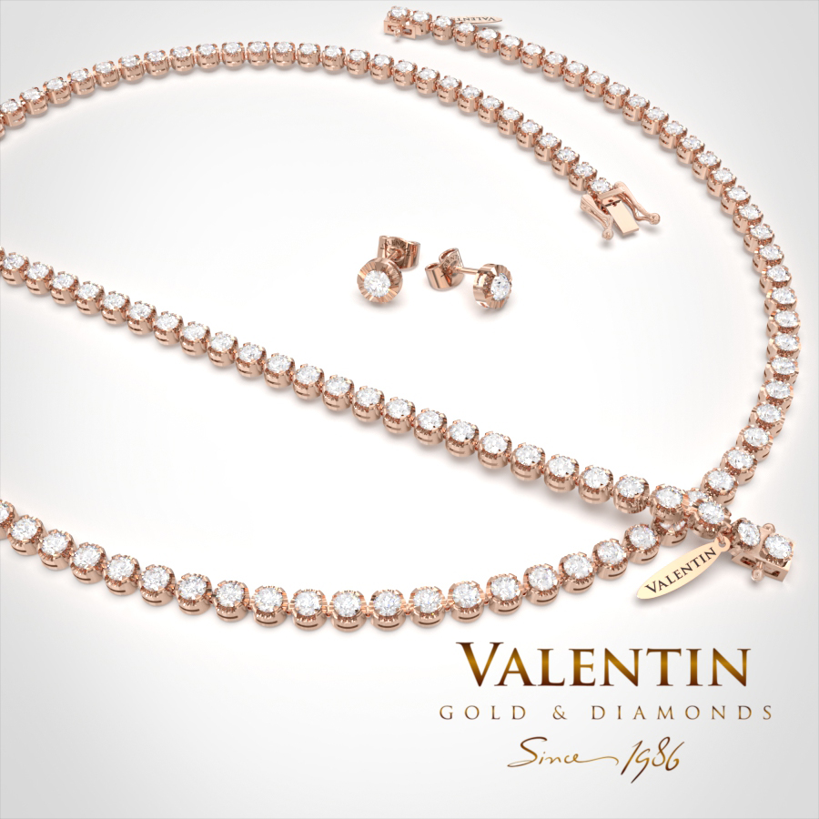 8357 kolie 8357 grivna i obeci 7619 Pink