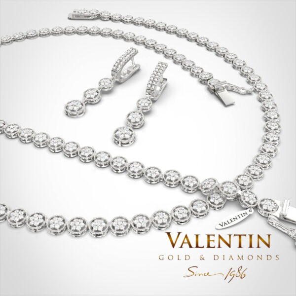 8358 necklace 8358 bracelet 7620 earrings