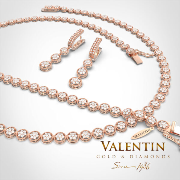 8358 necklaces 8358 bracelet 7620 earrings Pink 8358 necklaces 8358 bracelet 7620 earrings Pink