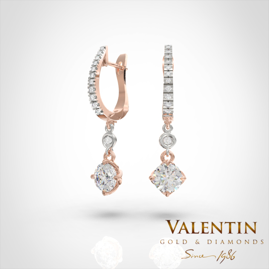 7613 Lotus Extended Diamond Pink 2 Rodii