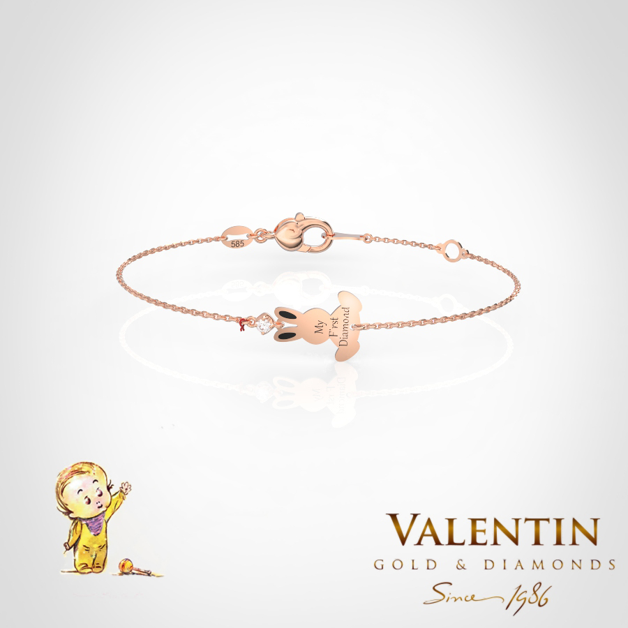 8339 4 Rabbit Ellipse Pink