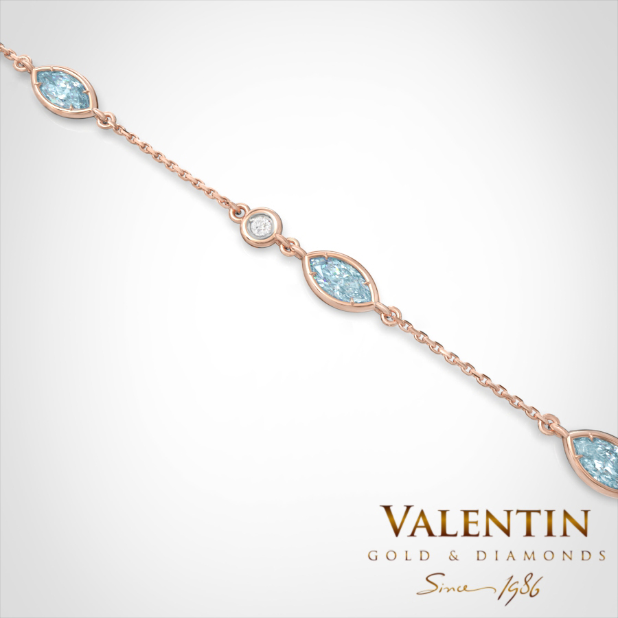 8342 3 Aqua Big Pink