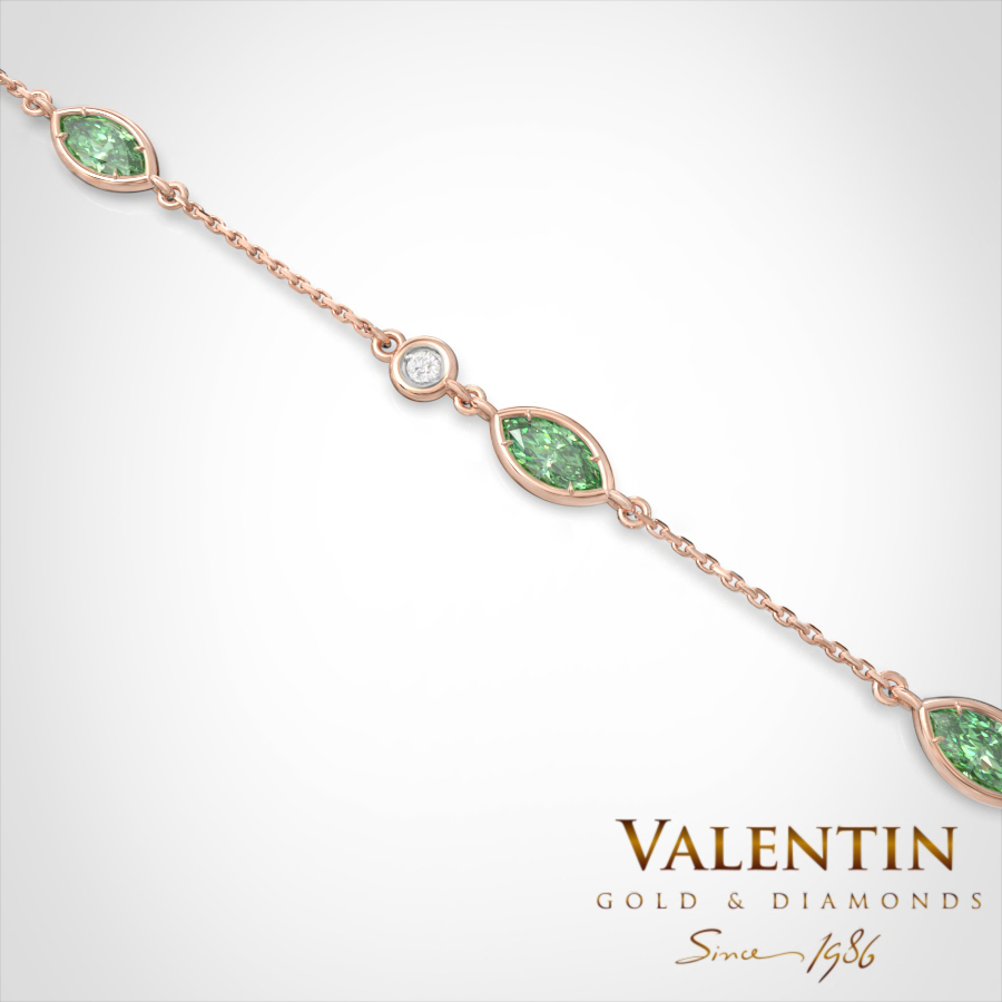 8342 3 Emerald Big Pink