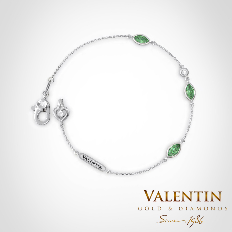 8342 3 Emerald White