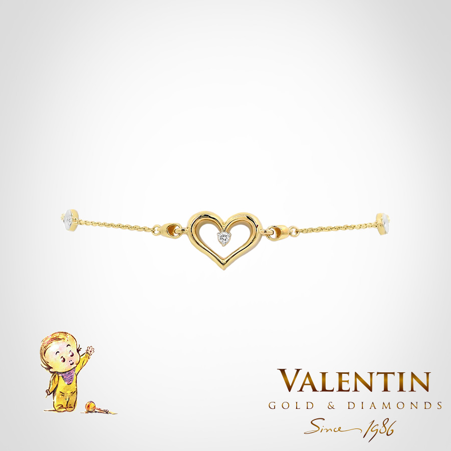 8301 2 Yellow Kids | Valentin Gold & Diamonds 8301 2 Yellow Kids