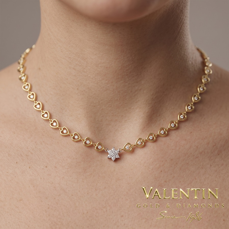 Златно дамско колие 8332-3 1 8332 Yellow 21