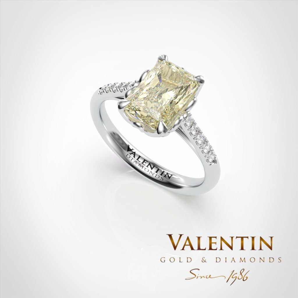 4775-2 White Yellow Diamond