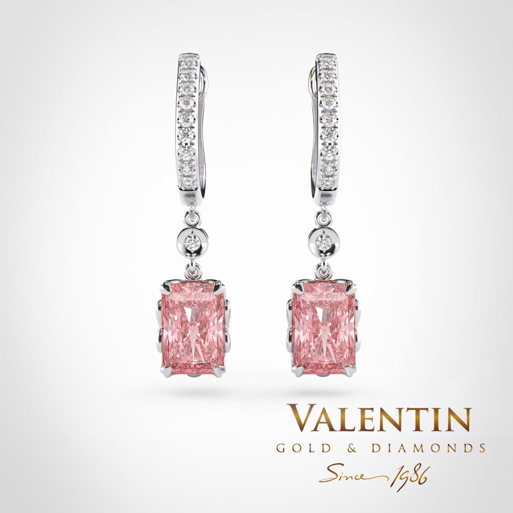 7631White Pink Diamond