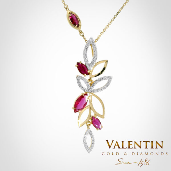 Медальон Marquise Ruby 6796 - Image 1