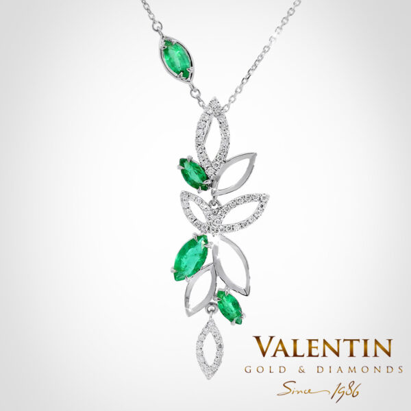 Медальон Marquise Emerald 6796 - Image 2