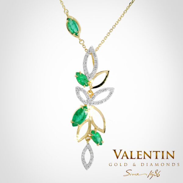 Медальон Marquise Emerald 6796 - Image 3