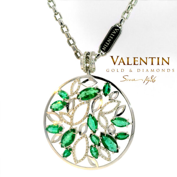 Медальон Marquise Emerald 6160 - Image 2