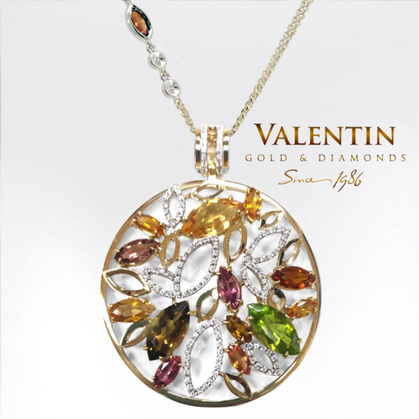Медальон Marquise Tourmaline 6160 - Image 1
