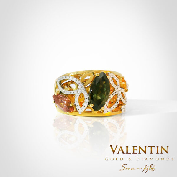 Пръстен Marquise Tourmaline 4181 - Image 2