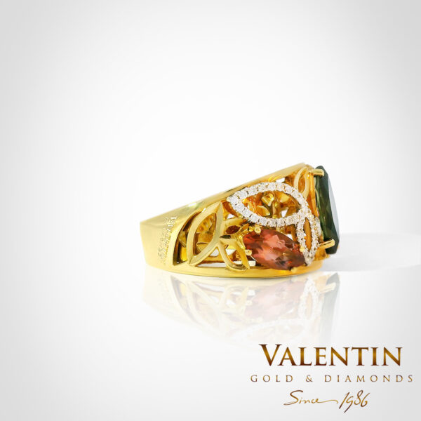 Пръстен Marquise Tourmaline 4181 - Image 3