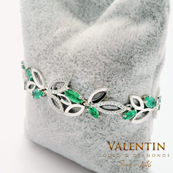 Гривна Marquise Emerald 8236 - Image 3