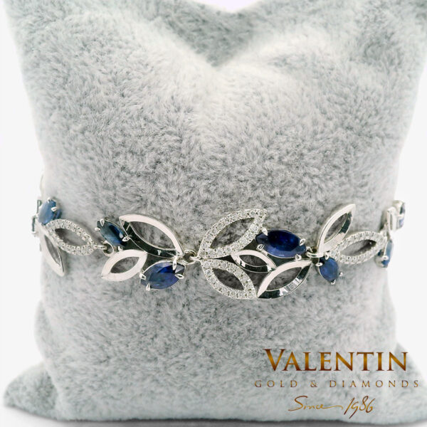 Гривна Marquise Sapphire 8236 - Image 1