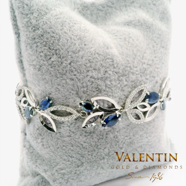 Гривна Marquise Sapphire 8236 - Image 2