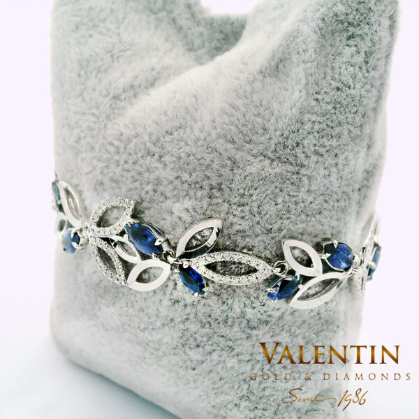 Гривна Marquise Sapphire 8236 - Image 3