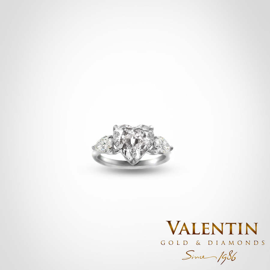 Годежен пръстен Heart Diamond Lab 4767 3 4767 W Heart 2.50ct FVP MASK 3